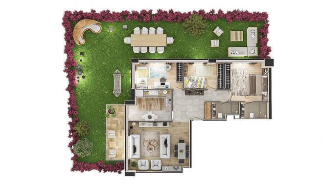 Квартира 2+1 в Стамбуле