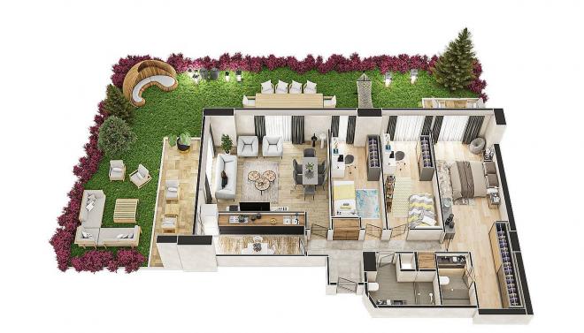 Квартира 2+1 в Стамбуле