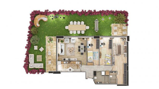 Квартира 2+1 в Стамбуле