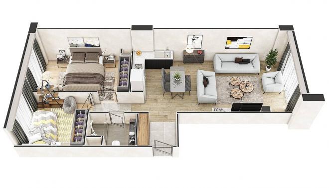 Квартира 3+1 в Стамбуле