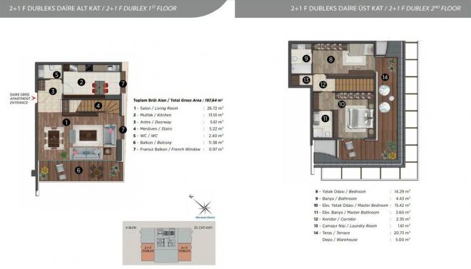 Квартира 3+1 в Стамбуле
