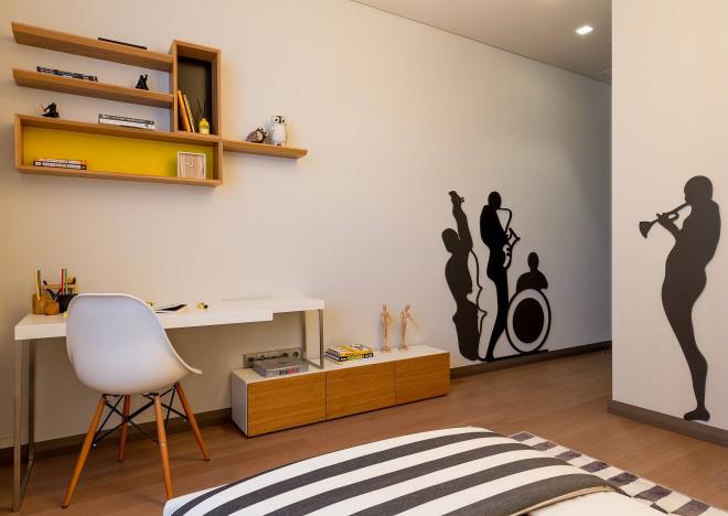 Квартира 2+1 с видом на море в Стамбуле