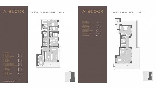 Квартира 2+1 с видом на море в Стамбуле