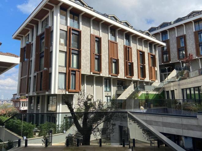 Квартира 3+1 с видом на море в Стамбуле