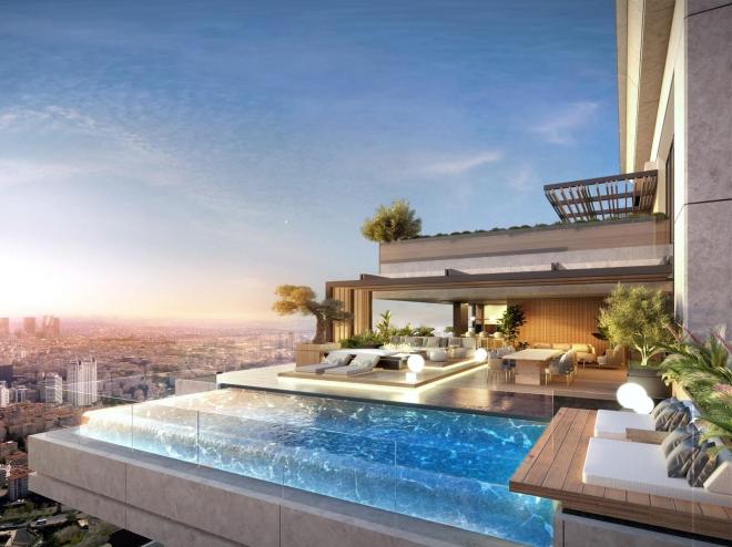 Квартира 2+1 с видом на море в Стамбуле