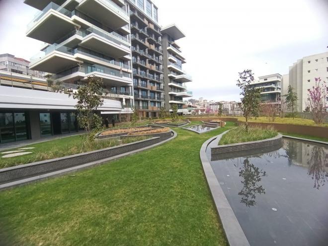 Квартира 2+1 с видом на море в Стамбуле