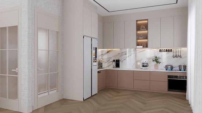 Пентхаус 6+1 с видом на море в Стамбуле