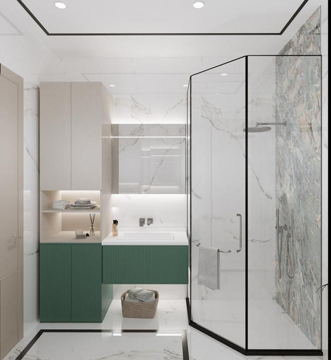 Пентхаус 6+1 с видом на море в Стамбуле