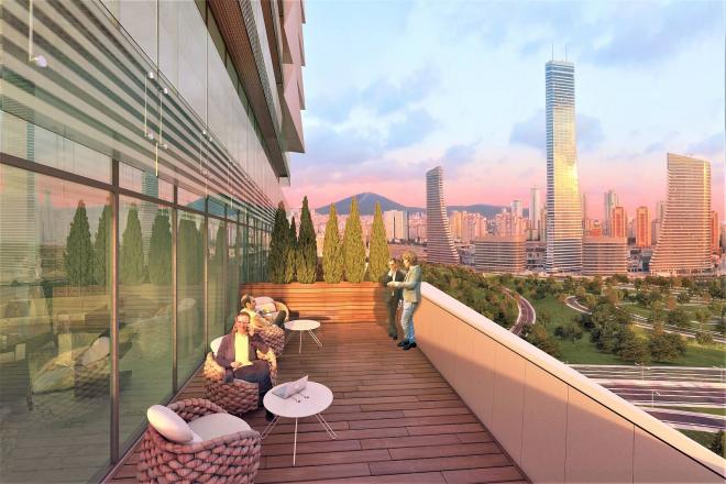 Квартира 1+1 в Стамбуле