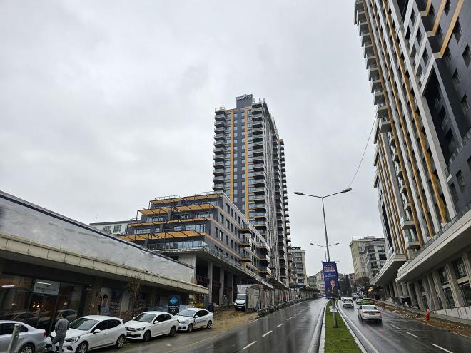 Квартира 4+1 с видом на море в Стамбуле