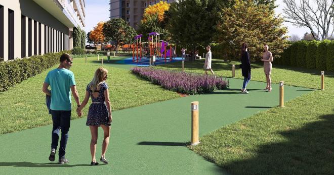 Квартира 0+1 с видом на море в Стамбуле