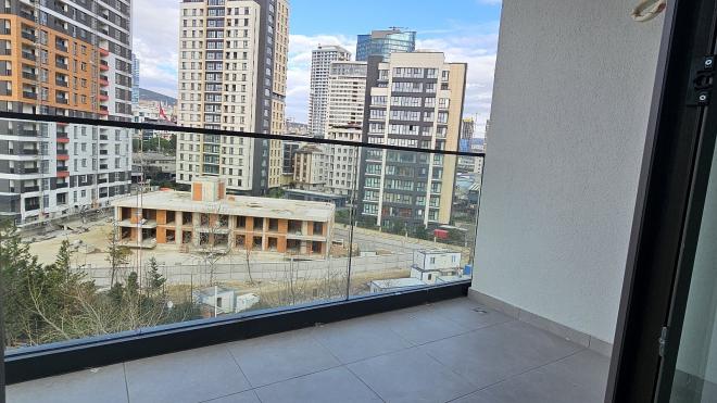 Квартира 1+1 с видом на море в Стамбуле