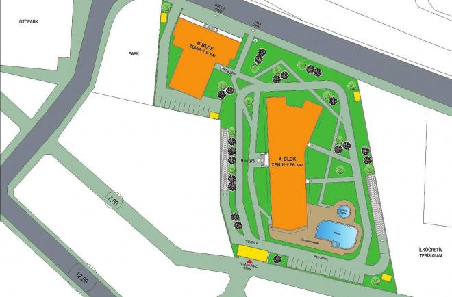 Квартира 2+1 с видом на море в Стамбуле