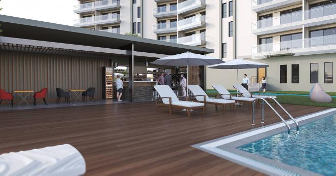 Квартира 2+1 с видом на море в Стамбуле