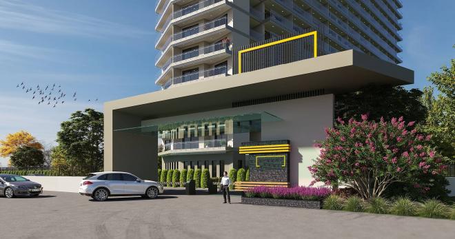 Квартира 2+1 с видом на море в Стамбуле