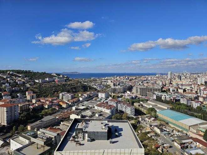Квартира 2+1 с видом на море в Стамбуле