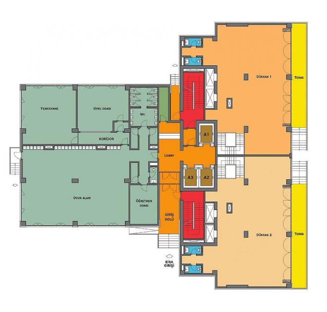 Квартира 2+1 с видом на море в Стамбуле