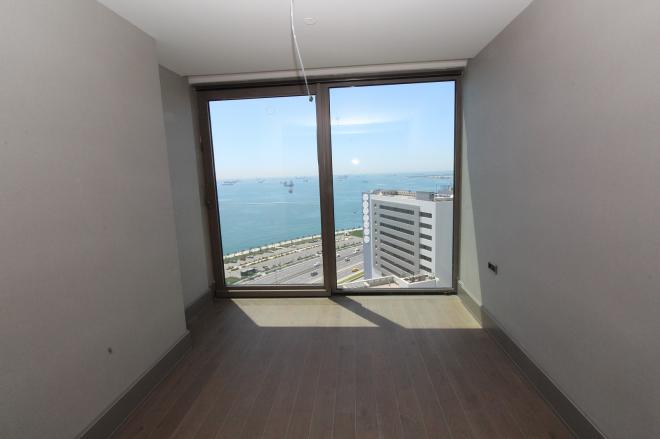 Квартира 3+1 с видом на море в Стамбуле