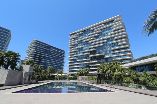 Квартира 2+1 с видом на море в Стамбуле