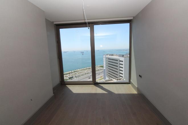 Квартира 4+1 с видом на море в Стамбуле