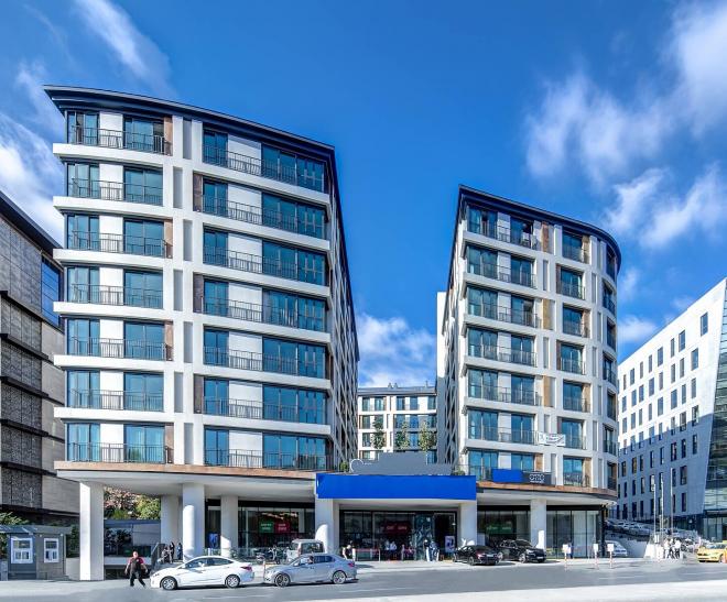 Квартира 1+1 с видом на море в Стамбуле Квартира 1+1 с видом на море в Стамбуле