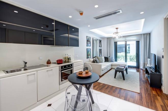 Квартира 1+1 с видом на море в Стамбуле Квартира 1+1 с видом на море в Стамбуле