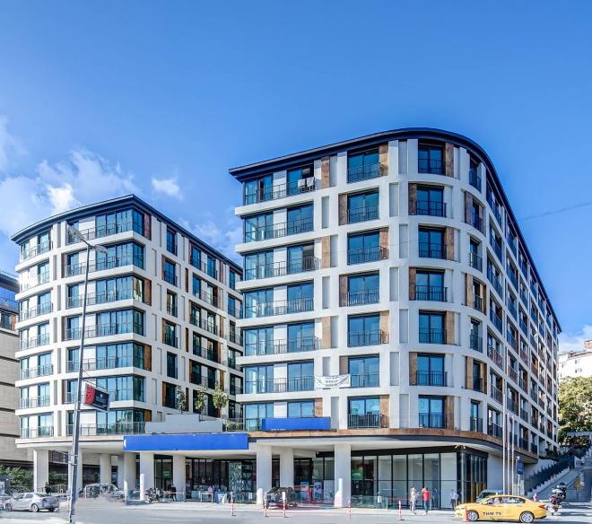 Квартира 2+1 с видом на море в Стамбуле