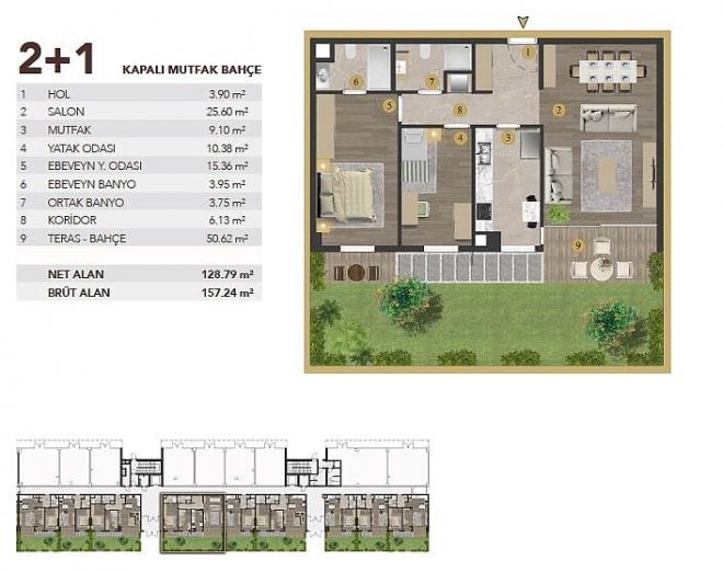 Квартира 3+1 в Стамбуле