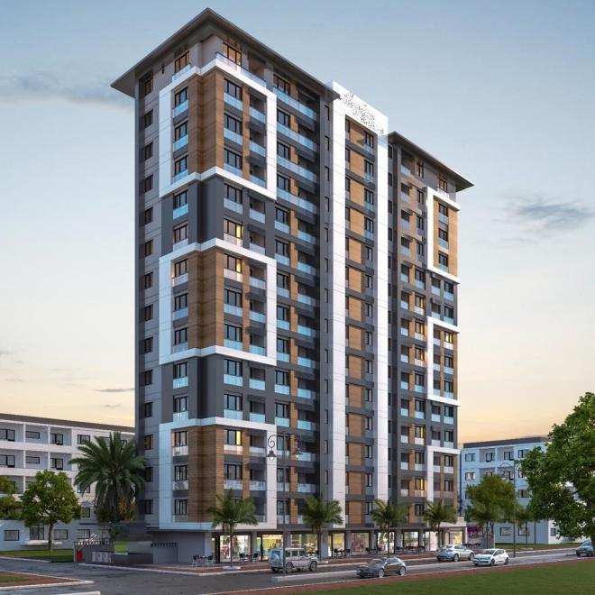 Квартира 2+1 с видом на море в Стамбуле