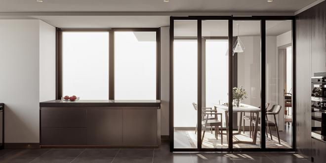 Квартира 2+1 с видом на море в Стамбуле