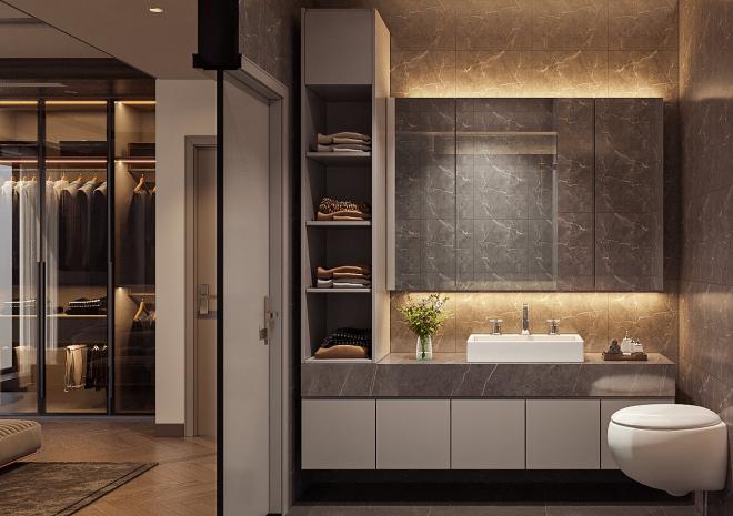 Квартира 4+1 с видом на море в Стамбуле