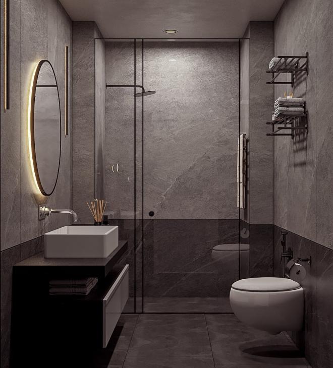 Квартира 4+1 с видом на море в Стамбуле