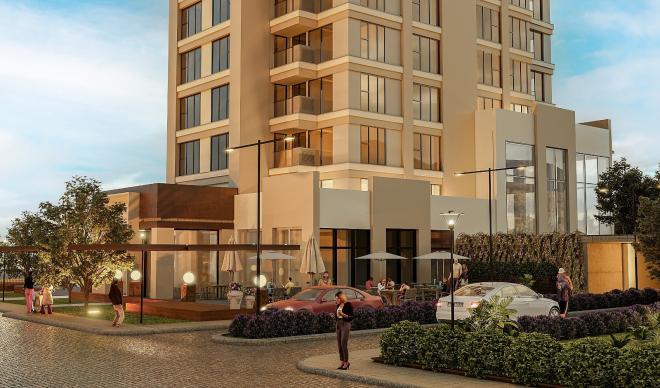 Квартира 4+1 с видом на море в Стамбуле