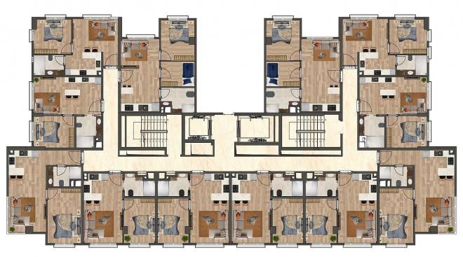 Квартира 2+1 в Стамбуле