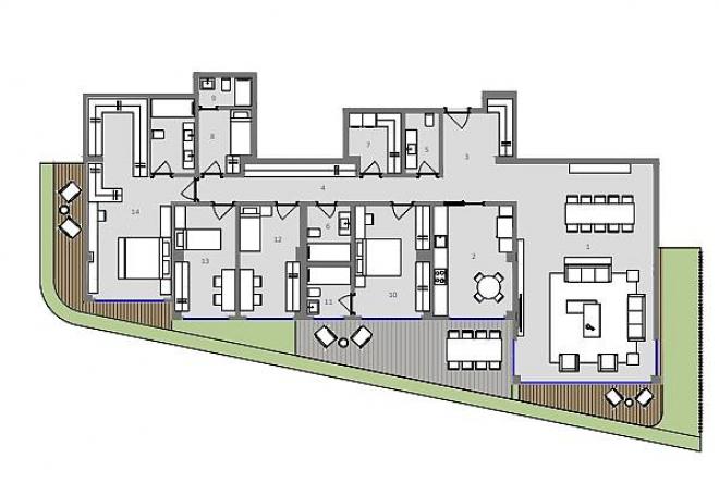 Квартира 4+1 в Стамбуле