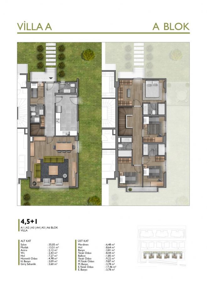 Вилла 4+1 в Стамбуле