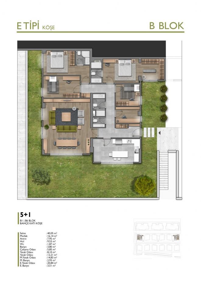 Вилла 4+1 в Стамбуле