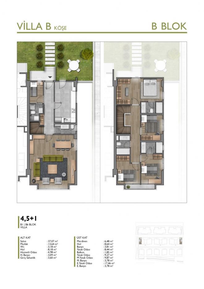 Вилла 5+1 в Стамбуле