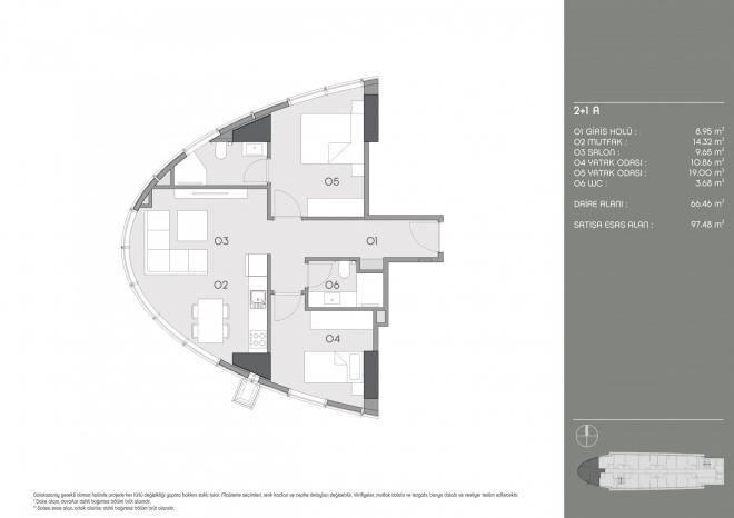 Квартира 0+1 в Стамбуле Квартира 0+1 в Стамбуле