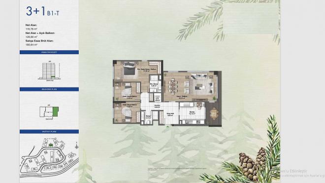 Квартира 4+1 в Стамбуле