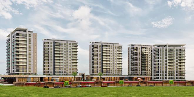 Квартира 2+1 с видом на море в Стамбуле