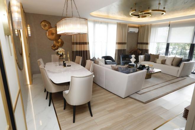 Квартира 3+1 с видом на море в Стамбуле