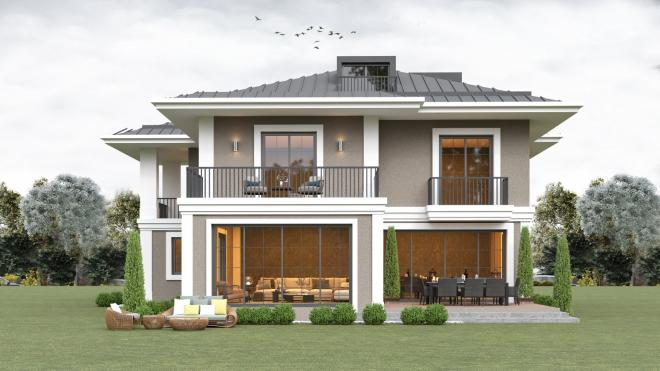 Вилла 4+1 в Стамбуле