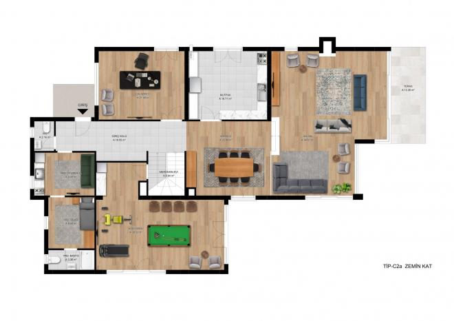 Вилла 4+1 в Стамбуле