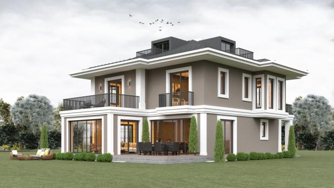 Вилла 4+1 в Стамбуле