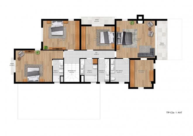 Вилла 4+1 в Стамбуле