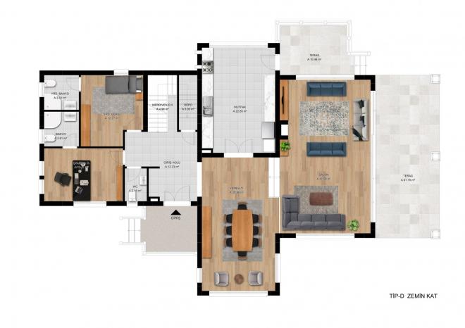 Вилла 4+1 в Стамбуле