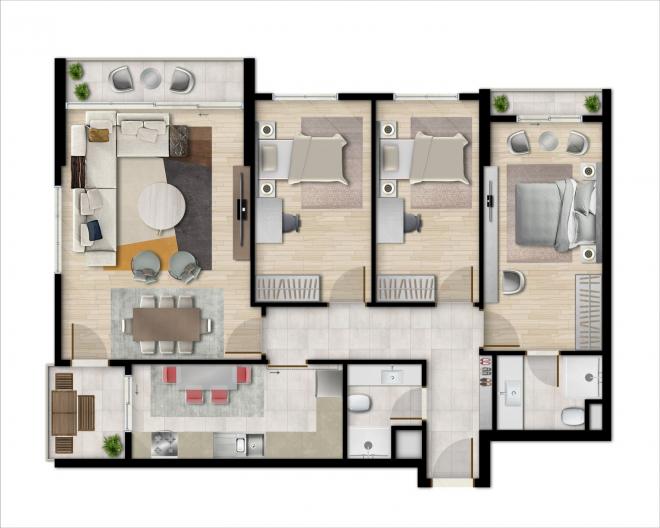 Квартира 3+1 в Стамбуле