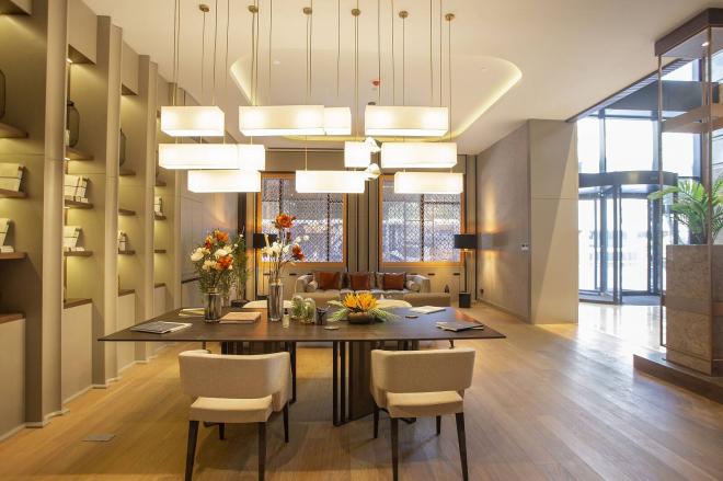 Квартира 1+1 с видом на море в Стамбуле