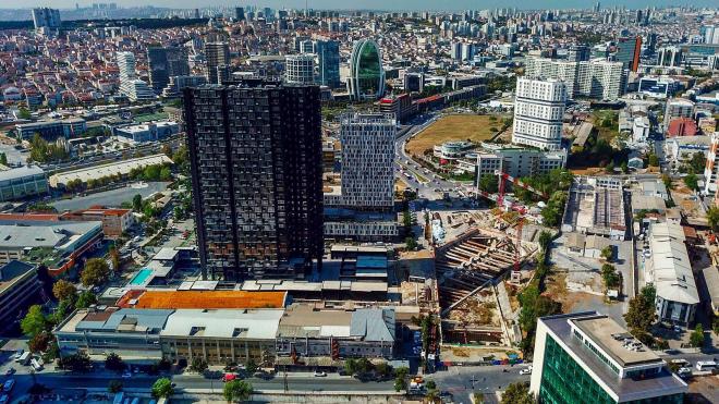 Квартира 2+1 с видом на море в Стамбуле